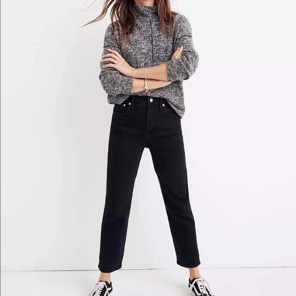 Madewell classic straight jean in lunar wash
